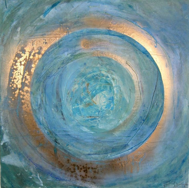 #Mandala 4 #Aquarell #Acryl # Leinwand #Atelier in der # Karlstraße